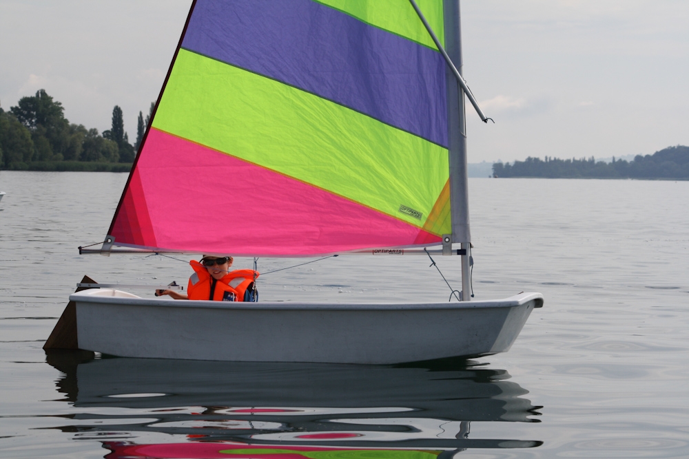 Cours d'été en Optimist 2011