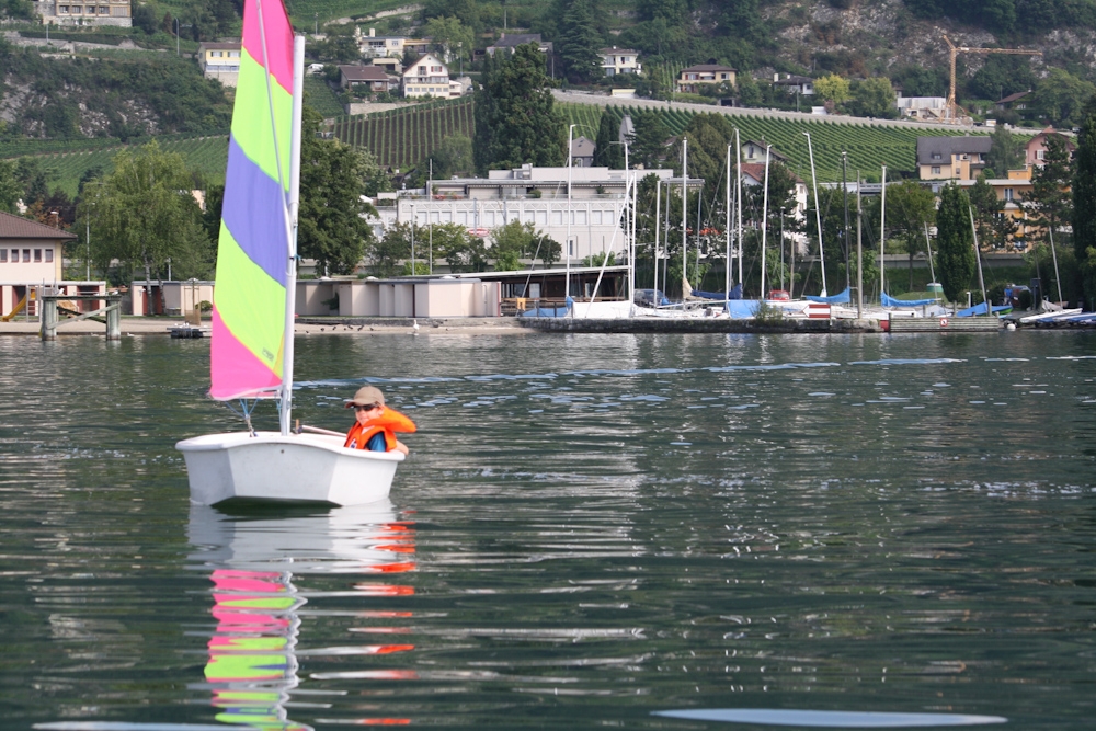 Cours d'été en Optimist 2011