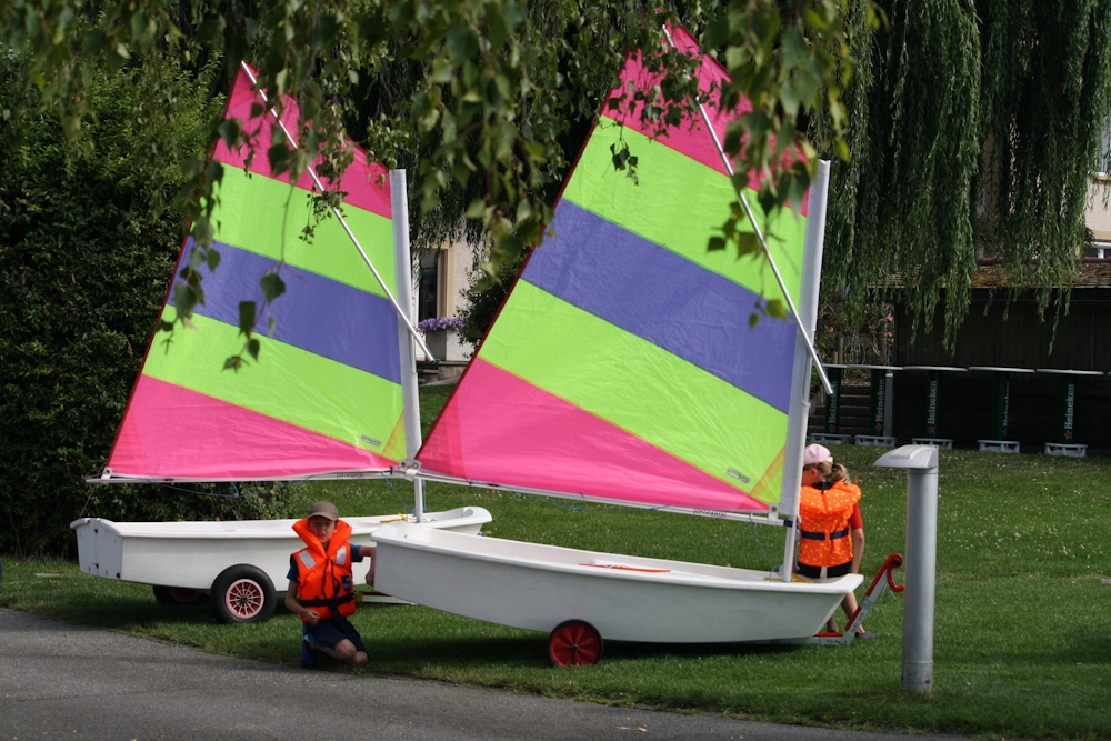 Cours d'été en Optimist 2011