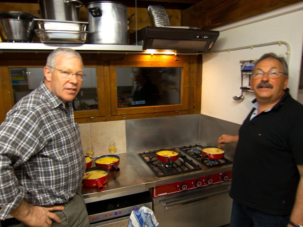 La fondue de Raymond et Philippe 2012